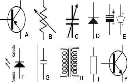 Simbol Listrik dan Simbol Komponen Elektronika